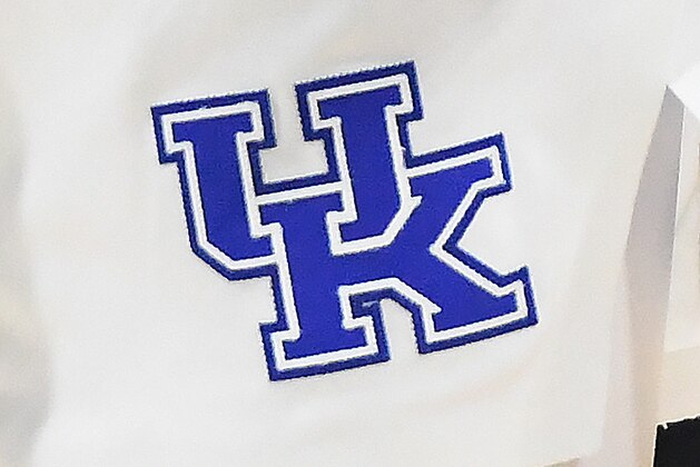 JACKSONVILLE, FL - MARCH 23:  The Kentucky Wildcats logo on a pair of shorts during the Second Round of the NCAA Basketball Tournament against the Wofford Terriers at the VyStar Veterans Memorial Arena on March 23 2019 in Jacksonville, Florida.  (Photo by Mitchell Layton/Getty Images)