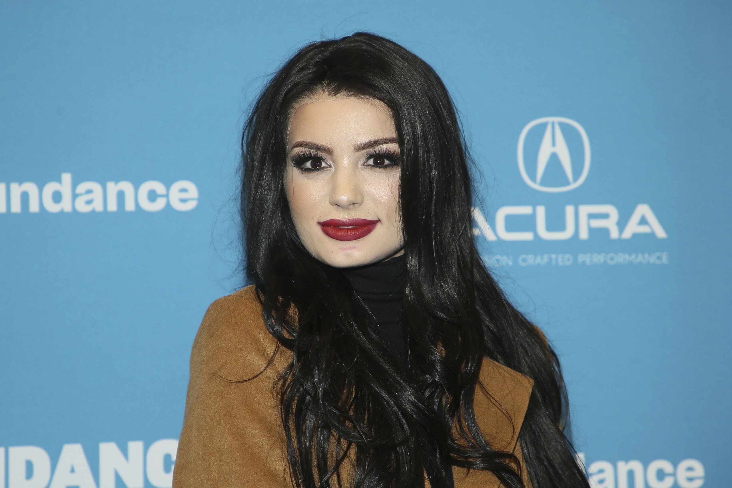 WWE's Paige poses at the premiere of the film WWE's Paige poses at the premiere of the film