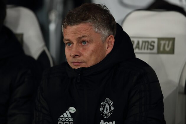 DERBY, ENGLAND - MARCH 05: Manchester United manager / head coach Ole Gunnar Solskjaer during the FA Cup Fifth Round match between Derby County and Manchester United at Pride Park on March 5, 2020 in Derby, England. (Photo by James Williamson - AMA/Getty Images) DERBY, ENGLAND - MARCH 05: Manchester United manager / head coach Ole Gunnar Solskjaer during the FA Cup Fifth Round match between Derby County and Manchester United at Pride Park on March 5, 2020 in Derby, England. (Photo by James Williamson - AMA/Getty Images)
