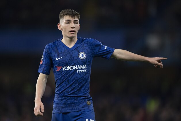 LONDON, ENGLAND - MARCH 03: Billy Gilmour of Chelsea during the FA Cup Fifth Round match between Chelsea FC and Liverpool FC at Stamford Bridge on March 03, 2020 in London, England. (Photo by Visionhaus)