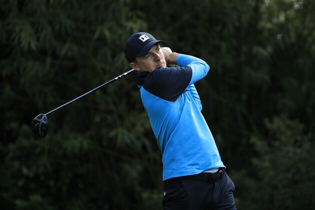 PONTE VEDRA BEACH, FLORIDA - MARCH 12: Jordan Spieth of the United States watches his drive on the 11th hole during the first round of The PLAYERS Championship on The Stadium Course at TPC Sawgrass on March 12, 2020 in Ponte Vedra Beach, Florida. (Photo by Cliff Hawkins/Getty Images) PONTE VEDRA BEACH, FLORIDA - MARCH 12: Jordan Spieth of the United States watches his drive on the 11th hole during the first round of The PLAYERS Championship on The Stadium Course at TPC Sawgrass on March 12, 2020 in Ponte Vedra Beach, Florida. (Photo by Cliff Hawkins/Getty Images)