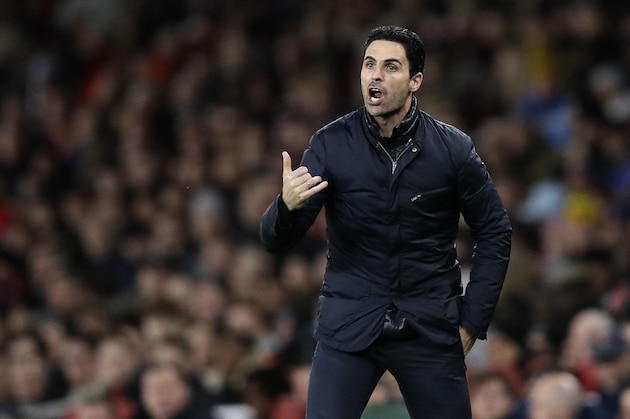 FILE - In this Sunday, Feb. 23, 2020 file photo Arsenal's head coach Mikel Arteta shouts out from the touchline during the English Premier League soccer match between Arsenal and Everton at Emirates stadium in London. Arsenal manager Mikel Arteta has tested positive for the coronavirus, forcing the club to close its training complex and put the entire first-team in self isolation. For most people, the new COVID-19 coronavirus can cause only mild or moderate symptoms, but for some it can cause more severe illness. (AP Photo/Kirsty Wigglesworth, File) FILE - In this Sunday, Feb. 23, 2020 file photo Arsenal's head coach Mikel Arteta shouts out from the touchline during the English Premier League soccer match between Arsenal and Everton at Emirates stadium in London. Arsenal manager Mikel Arteta has tested positive for the coronavirus, forcing the club to close its training complex and put the entire first-team in self isolation. For most people, the new COVID-19 coronavirus can cause only mild or moderate symptoms, but for some it can cause more severe illness. (AP Photo/Kirsty Wigglesworth, File)