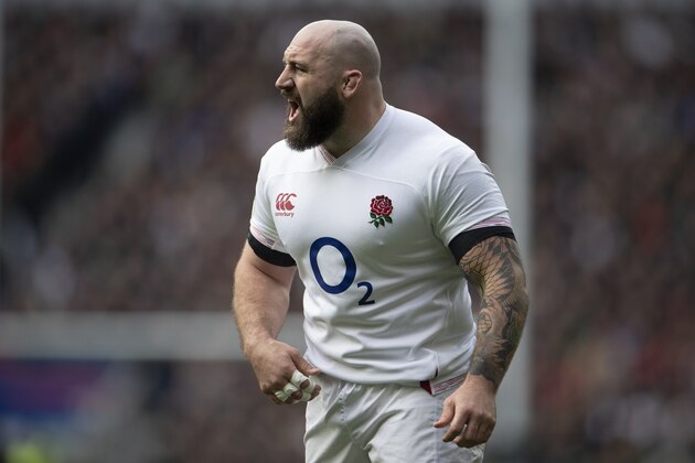 LONDON, ENGLAND - FEBRUARY 23: Joe Marler of England during the 2020 Guinness Six Nations match between England and Ireland at Twickenham Stadium on February 23, 2020 in London, England. (Photo by Visionhaus)