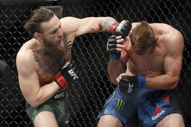 Conor McGregor hits Donald