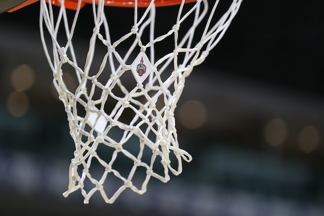 TORONTO, CANADA - FEBRUARY 13:  A close up of the All-Star logo on the net during the NBA D-League All-Star Game 2016 presented by Kumho Tire as part of 2016 All-Star Weekend at the Ricoh Coliseum on February 13, 2016 in Toronto, Ontario, Canada. NOTE TO USER: User expressly acknowledges and agrees that, by downloading and/or using this photograph, user is consenting to the terms and conditions of the Getty Images License Agreement.  Mandatory Copyright Notice: Copyright 2016 NBAE (Photo by Andre Ringuette/NBAE via Getty Images)