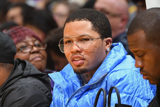 LOS ANGELES, CA - JANUARY 15: Boxer Gervonta Davis attends the game between the Los Angeles Lakers and the Orlando Magic on January 15, 2020 at STAPLES Center in Los Angeles, California. NOTE TO USER: User expressly acknowledges and agrees that, by downloading and/or using this Photograph, user is consenting to the terms and conditions of the Getty Images License Agreement. Mandatory Copyright Notice: Copyright 2020 NBAE (Photo by Andrew D. Bernstein/NBAE via Getty Images)