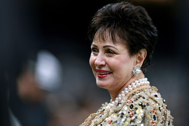 NEW ORLEANS, LOUISIANA - JANUARY 05: New Orleans Saints owner Gayle Benson looks on during the NFC Wild Card Playoff game against the Minnesota Vikings at Mercedes Benz Superdome on January 05, 2020 in New Orleans, Louisiana. (Photo by Sean Gardner/Getty Images)