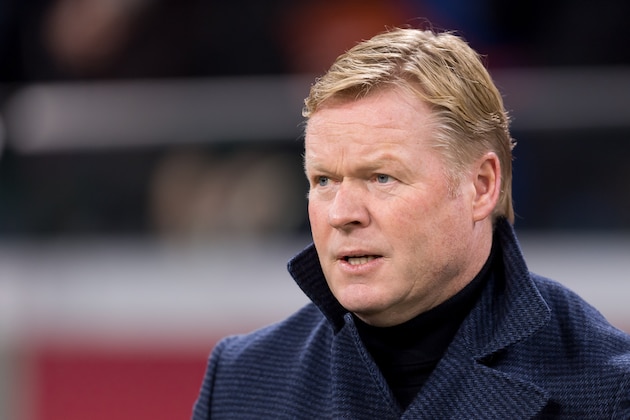 AMSTERDAM, NETHERLANDS - NOVEMBER 19: head coach Ronald Koeman of Netherlands looks on prior to the UEFA Euro 2020 Qualifier between The Netherlands and Estonia on November 19, 2019 in Amsterdam, Netherlands. (Photo by TF-Images/Getty Images)