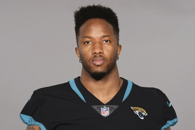 This is a 2019 photo of Cedric Ogbuehi of the Jacksonville Jaguars NFL football team. This image reflects the Jacksonville Jaguars active roster as of Tuesday, May 14, 2019 when this image was taken. (AP Photo)