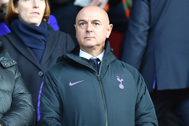 Tottenham Hotspur's English chairman Daniel Levy reacts ahead of the English Premier League football match between Southampton and Tottenham Hotspur at St Mary's Stadium in Southampton, southern England on March 9, 2019. (Photo by OLLY GREENWOOD / AFP) / RESTRICTED TO EDITORIAL USE. No use with unauthorized audio, video, data, fixture lists, club/league logos or 'live' services. Online in-match use limited to 120 images. An additional 40 images may be used in extra time. No video emulation. Social media in-match use limited to 120 images. An additional 40 images may be used in extra time. No use in betting publications, games or single club/league/player publications. /         (Photo credit should read OLLY GREENWOOD/AFP via Getty Images)