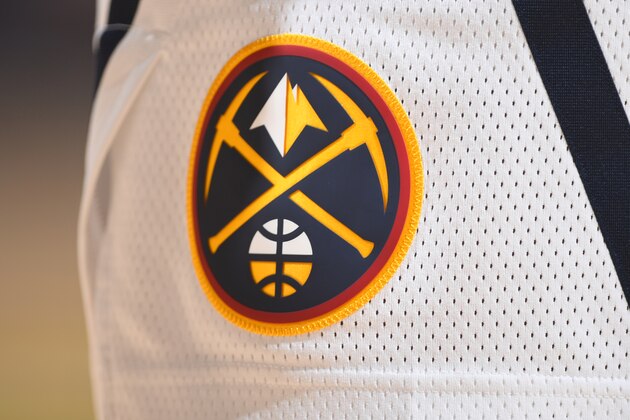 DENVER, CO - OCTOBER 23: A generic close look on the logo of the shorts of the Denver Nuggets in the game against the Sacramento Kings on October 23, 2018 at Pepsi Center in Denver, Colorado. NOTE TO USER: User expressly acknowledges and agrees that, by downloading and or using this photograph, user is consenting to the terms and conditions of Getty Images License Agreement. Mandatory Copyright Notice: Copyright 2016 NBAE (Photo by Garrett Ellwood/NBAE via Getty Images)