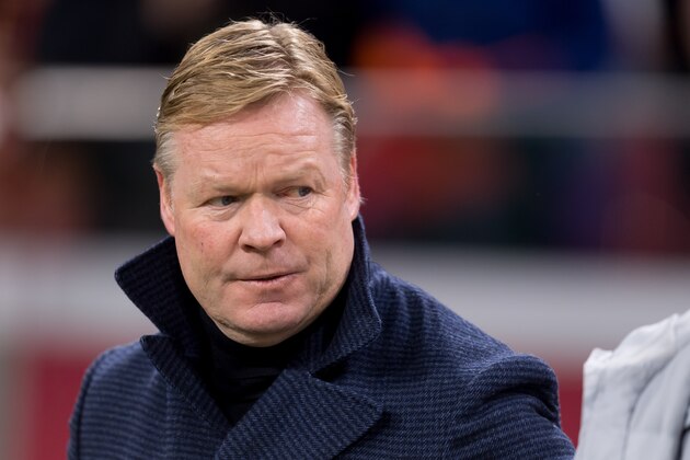 AMSTERDAM, NETHERLANDS - NOVEMBER 19: head coach Ronald Koeman of Netherlands looks on prior to the UEFA Euro 2020 Qualifier between The Netherlands and Estonia on November 19, 2019 in Amsterdam, Netherlands. (Photo by TF-Images/Getty Images)