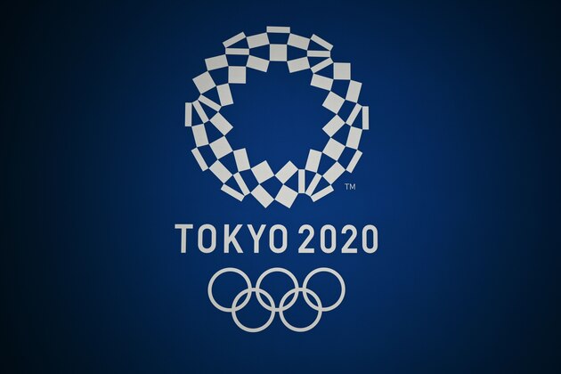 This general view shows the Tokyo 2020 Olympic Games logo in Tokyo on March 24, 2020. (Photo by CHARLY TRIBALLEAU / AFP) (Photo by CHARLY TRIBALLEAU/AFP via Getty Images)