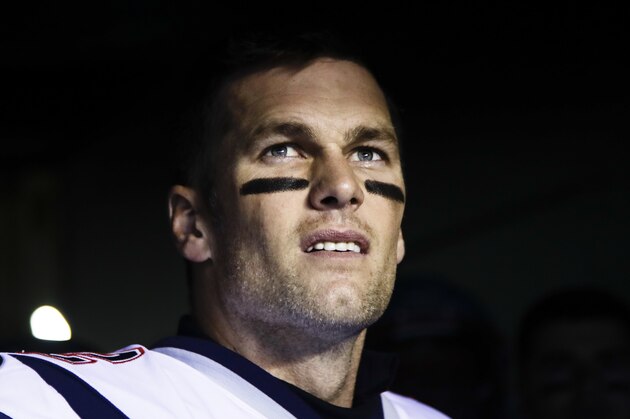 New England Patriots quarterback Tom Brady before an NFL football game against the Philadelphia Eagles, Sunday, Nov. 17, 2019, in Philadelphia.(AP Photo/Matt Rourke)
