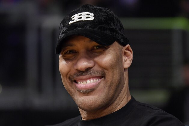 LOS ANGELES, CA - JANUARY 03: LaVar Ball attends the New Orleans Pelicans and Los Angeles Lakers basketball game at Staples Center on January 3, 2020 in Los Angeles, California. (Photo by Kevork S. Djansezian/Getty Images)