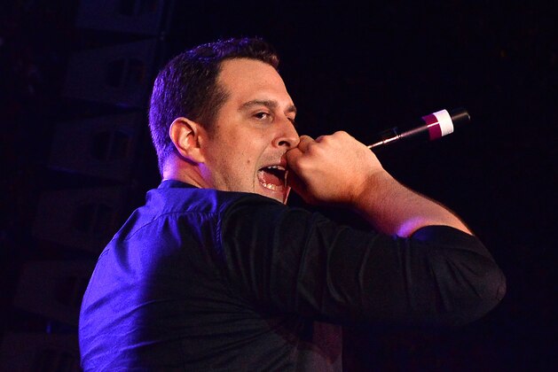 MIAMI BEACH, FLORIDA - FEBRUARY 01: Adam Lefkoe performs onstage at ONE37pm x Dwyane Wade's Masters of the Mic Karaoke at Night Two of BUDX Miami by Budweiser on February 01, 2020 in Miami Beach, Florida. (Photo by Noam Galai/Getty Images for BudX)