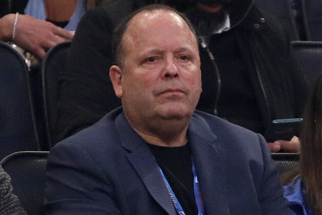 NEW YORK, NEW YORK - MARCH 02: (NEW YORK DAILIES OUT) New York Knicks president Leon Rose watches his team play against the Houston Rockets at Madison Square Garden on March 02, 2020 in New York City. The Knicks defeated the Rockets 125-123. NOTE TO USER: User expressly acknowledges and agrees that, by downloading and or using this photograph, User is consenting to the terms and conditions of the Getty Images License Agreement. (Photo by Jim McIsaac/Getty Images) NEW YORK, NEW YORK - MARCH 02: (NEW YORK DAILIES OUT) New York Knicks president Leon Rose watches his team play against the Houston Rockets at Madison Square Garden on March 02, 2020 in New York City. The Knicks defeated the Rockets 125-123. NOTE TO USER: User expressly acknowledges and agrees that, by downloading and or using this photograph, User is consenting to the terms and conditions of the Getty Images License Agreement. (Photo by Jim McIsaac/Getty Images)