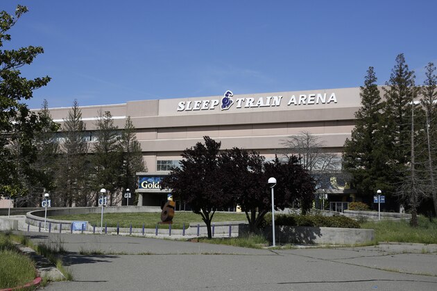 The Sleep Train Arena, the former home of the NBA's Sacramento Kings basketball team, is seen in Sacramento, Calif., Monday, March 30, 2020 The Army Corps of Engineers is considering the arena as a possible field hospital to treat both coronavirus and regular trauma patients. (AP Photo/Rich Pedroncelli) The Sleep Train Arena, the former home of the NBA's Sacramento Kings basketball team, is seen in Sacramento, Calif., Monday, March 30, 2020 The Army Corps of Engineers is considering the arena as a possible field hospital to treat both coronavirus and regular trauma patients. (AP Photo/Rich Pedroncelli)