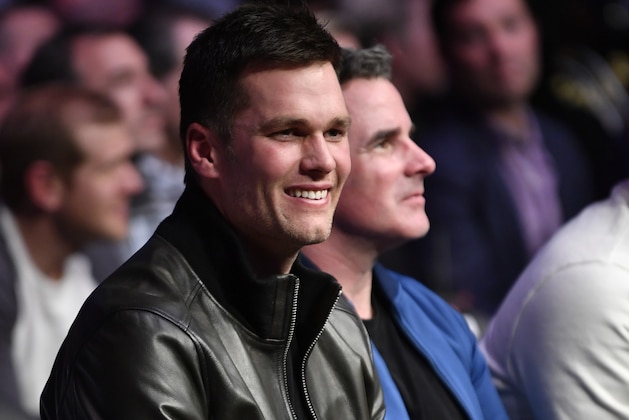 LAS VEGAS, NEVADA - JANUARY 18: Tom Brady attends the UFC 246 event at T-Mobile Arena on January 18, 2020 in Las Vegas, Nevada. (Photo by Jeff Bottari/Zuffa LLC via Getty Images)