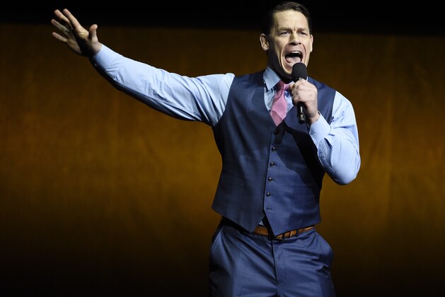John Cena, a cast member in the upcoming film John Cena, a cast member in the upcoming film