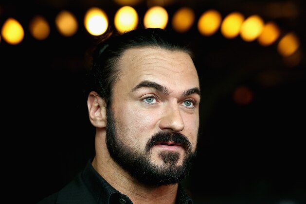 MELBOURNE, AUSTRALIA - OCTOBER 04: Drew McIntyre speaks during a WWE Downunder media opportunity at Crown Entertainment Complex on October 4, 2018 in Melbourne, Australia. (Photo by Robert Prezioso/Getty Images) MELBOURNE, AUSTRALIA - OCTOBER 04: Drew McIntyre speaks during a WWE Downunder media opportunity at Crown Entertainment Complex on October 4, 2018 in Melbourne, Australia. (Photo by Robert Prezioso/Getty Images)