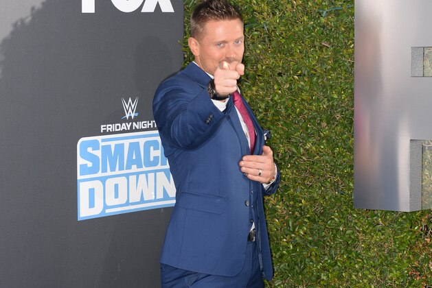 LOS ANGELES, CALIFORNIA - OCTOBER 04: The Miz attends WWE 20th Anniversary Celebration Marking Premiere of WWE Friday Night SmackDown on FOX at Staples Center on October 04, 2019 in Los Angeles, California. (Photo by Jerod Harris/Getty Images)