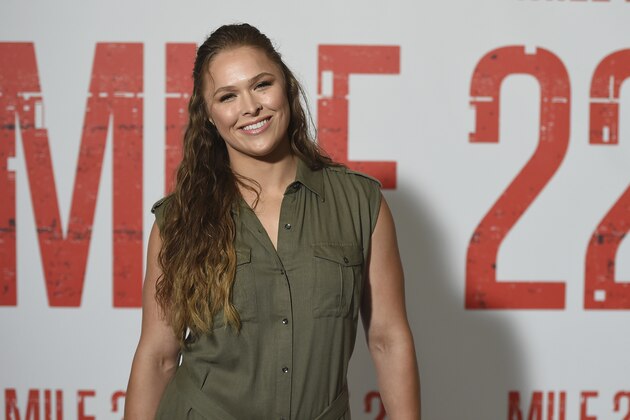 Cast member Ronda Rousey attends a