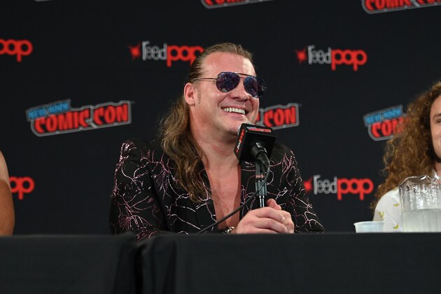 NEW YORK, NEW YORK - OCTOBER 04: Chris Jericho attends the All Elite Wrestling panel during 2019 New York Comic Con at Jacob Javits Center on October 04, 2019 in New York City. (Photo by Noam Galai/Getty Images for WarnerMedia Company)