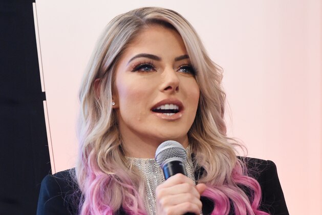 NEW YORK, NEW YORK - JULY 16: WWE wrestler Alexa Bliss participates in a panel discussion during the 2019 Adweek Women Trailblazers at Ogilvy New York on July 16, 2019 in New York City. (Photo by Jamie McCarthy/Getty Images)
