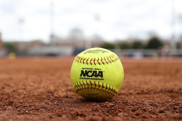 GREENSBORO, NC - MARCH 11: NCAA softball during a game between Northern Illinois and UNC Greensboro at UNCG Softball Stadium on March 11, 2020 in Greensboro, North Carolina. (Photo by Andy Mead/ISI Photos/Getty Images) GREENSBORO, NC - MARCH 11: NCAA softball during a game between Northern Illinois and UNC Greensboro at UNCG Softball Stadium on March 11, 2020 in Greensboro, North Carolina. (Photo by Andy Mead/ISI Photos/Getty Images)