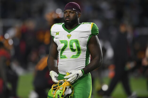 CARSON, CA - MARCH 08: Jacques Patrick #29 of the Tampa Bay Vipers while playing the LA Wildcats at Dignity Health Sports Park during an XFL game on March 8, 2020 in Carson, California. L.A. won 41-34. (Photo by John McCoy/Getty Images)