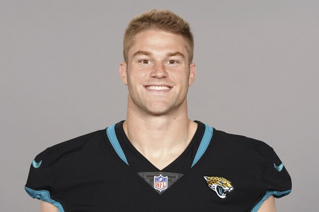 This is a 2019 photo of Jake Ryan of the Jacksonville Jaguars NFL football team. This image reflects the Jacksonville Jaguars active roster as of Tuesday, May 14, 2019 when this image was taken. (AP Photo)