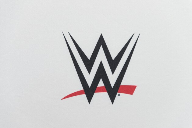 COLOGNE, GERMANY - NOVEMBER 07: A WWE Logo at the WWE Live Tryout at the Motorworld on November 7, 2018 in Cologne, Germany. (Photo by Marc Pfitzenreuter/Getty Images) COLOGNE, GERMANY - NOVEMBER 07: A WWE Logo at the WWE Live Tryout at the Motorworld on November 7, 2018 in Cologne, Germany. (Photo by Marc Pfitzenreuter/Getty Images)