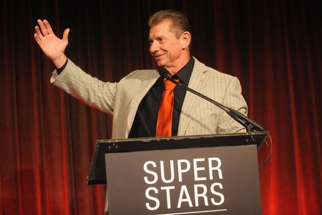NEW YORK, NY - APRIL 04: Vince McMahon attends WWE Superstars for Sandy Relief at Cipriani, Wall Street on April 4, 2013 in New York City.  (Photo by Brad Barket/Getty Images for WWE)