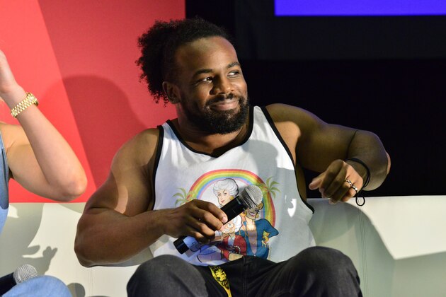 ANAHEIM, CALIFORNIA - JULY 11: WWE Superstar Xavier Woods attends 2019 VidCon at Anaheim Convention Center on July 11, 2019 in Anaheim, California. (Photo by Jerod Harris/Getty Images)