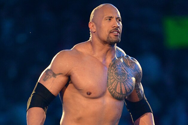 MIAMI GARDENS, FL - APRIL 1: Dwayne ''The Rock'' Johnson looks on during his match against John Cena during WrestleMania XXVIII at Sun Life Stadium on April 1, 2012 in Miami Gardens, Florida. (Photo by Ron Elkman/Sports Imagery/Getty Images)