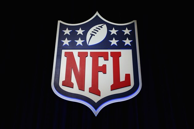 HOUSTON, TX - FEBRUARY 01: The NFL shield logo is seen following a press conference held by NFL Commissioner Roger Goodell (not pictured) at the George R. Brown Convention Center on February 1, 2017 in Houston, Texas. (Photo by Tim Bradbury/Getty Images) HOUSTON, TX - FEBRUARY 01: The NFL shield logo is seen following a press conference held by NFL Commissioner Roger Goodell (not pictured) at the George R. Brown Convention Center on February 1, 2017 in Houston, Texas. (Photo by Tim Bradbury/Getty Images)