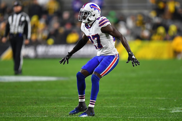 PITTSBURGH, PA - DECEMBER 15:  Tre'Davious White #27 of the Buffalo Bills in action during the game against the Pittsburgh Steelers at Heinz Field on December 15, 2019 in Pittsburgh, Pennsylvania. (Photo by Joe Sargent/Getty Images)