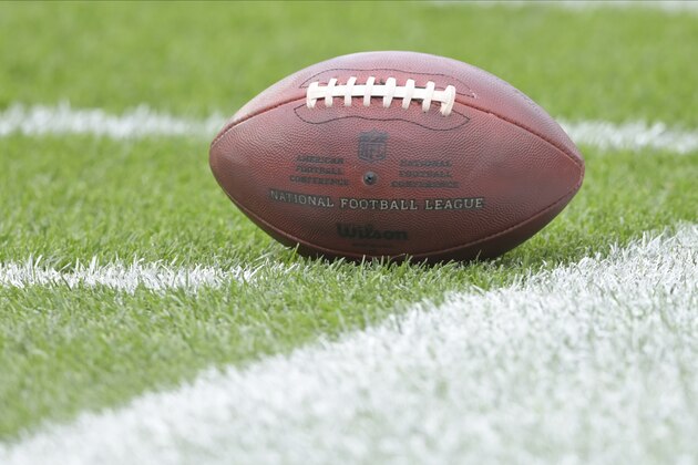 A general view of a game ball during an NFL football game between the Tennessee Titans and the Cleveland Browns, Sunday, Sept. 8, 2019, in Cleveland. Tennessee won 43-13. (AP Photo/David Richard) A general view of a game ball during an NFL football game between the Tennessee Titans and the Cleveland Browns, Sunday, Sept. 8, 2019, in Cleveland. Tennessee won 43-13. (AP Photo/David Richard)