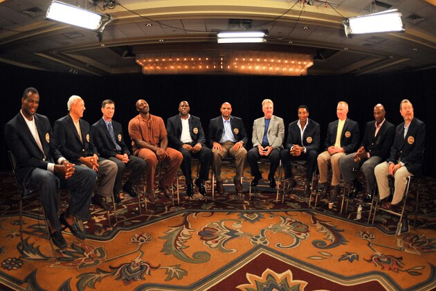 SPRINGFIELD, MA - AUGUST 13: The 1992 Olympic Men's Basketball Team know as the