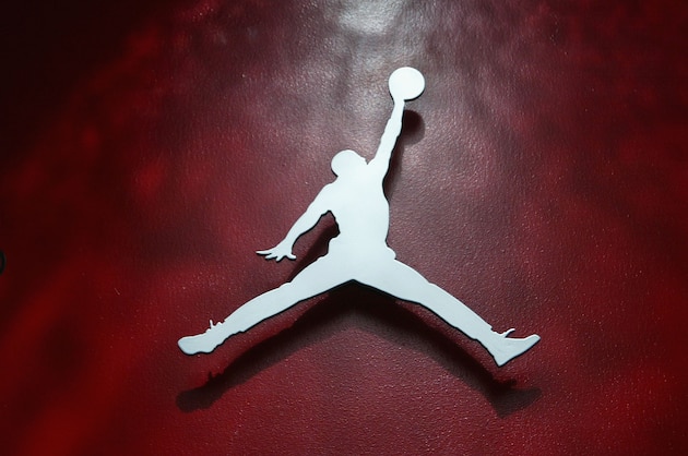 DENVER - FEBRUARY 18:  The Air Jordan logo at the Air Jordan XX Launch Party at Rise Nightclub on February 18, 2005 in Denver, Colorado. (Photo by Christian Petersen/Getty Images)