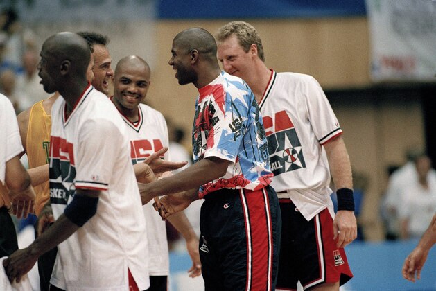 FILE - In this July 31, 1992, file photo, the United State's