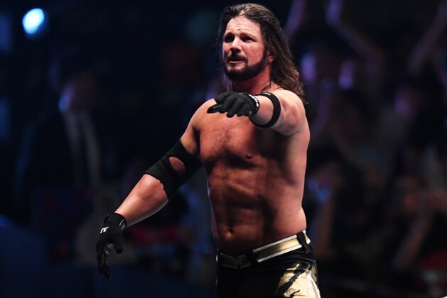 TOKYO,JAPAN - JUNE 29: AJ Styles looks on during the WWE Live Tokyo at Ryogoku Kokugikan on June 29, 2019 in Tokyo, Japan. (Photo by Etsuo Hara/Getty Images)