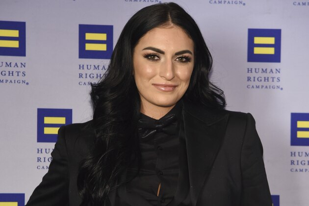 Professional wrestler Sonya Deville appears at the 19th Annual Human Rights Campaign Greater New York Gala on Saturday, Feb. 1, 2020 in New York. (Larry Busacca/AP Images for Human Rights Campaign)
