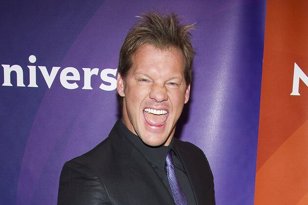 FILE - In this June 24, 2015, file photo, Chris Jericho arrives at the NBCUniversal New York Summer Press Day event at The Four Seasons Hotel in New York. Backed by billionaire Jacksonville Jaguars owner Shahid Khan and his son Tony, new promotion All Elite Wrestling is set to make its debut on Wednesday, Oct. 2, 2019, on TNT. The company wants to give WWE a run for its money and has already signed big stars Chris Jericho and Cody Rhodes to make an instant splash. (Photo by Charles Sykes/Invision/AP, File) FILE - In this June 24, 2015, file photo, Chris Jericho arrives at the NBCUniversal New York Summer Press Day event at The Four Seasons Hotel in New York. Backed by billionaire Jacksonville Jaguars owner Shahid Khan and his son Tony, new promotion All Elite Wrestling is set to make its debut on Wednesday, Oct. 2, 2019, on TNT. The company wants to give WWE a run for its money and has already signed big stars Chris Jericho and Cody Rhodes to make an instant splash. (Photo by Charles Sykes/Invision/AP, File)