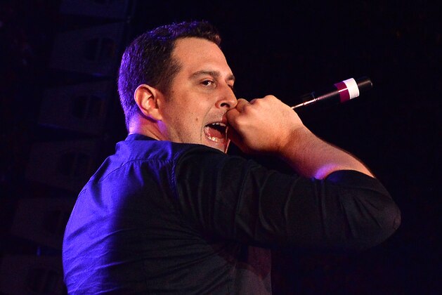 MIAMI BEACH, FLORIDA - FEBRUARY 01: Adam Lefkoe performs onstage at ONE37pm x Dwyane Wade's Masters of the Mic Karaoke at Night Two of BUDX Miami by Budweiser on February 01, 2020 in Miami Beach, Florida. (Photo by Noam Galai/Getty Images for BudX)
