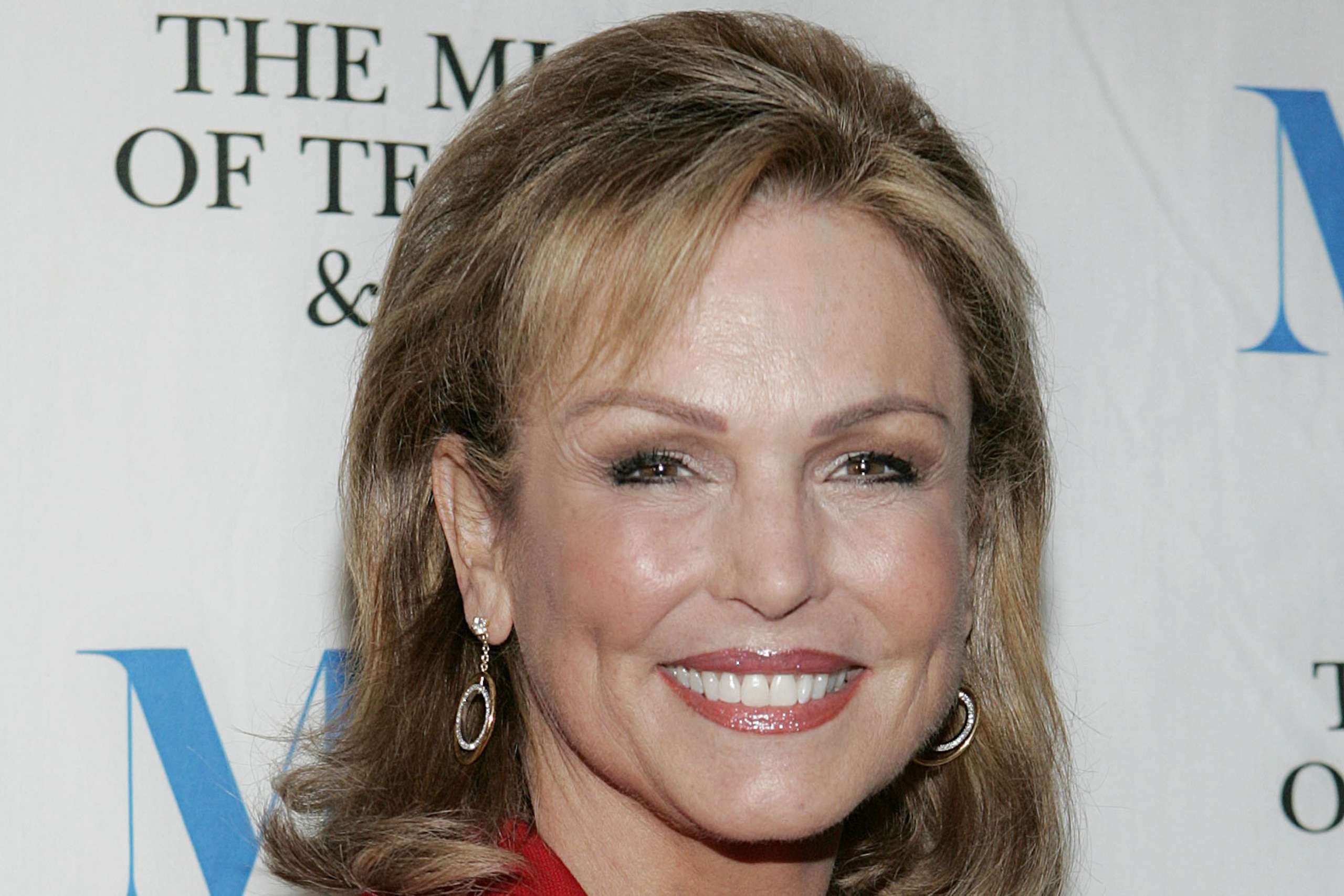 Phyllis George, one of the first woman sports commentators arrives at the Museum of Television and Radio Phyllis George, one of the first woman sports commentators arrives at the Museum of Television and Radio