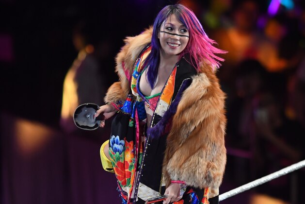 TOKYO,JAPAN - JUNE 29: Asuka enters the ring during the WWE Live Tokyo at Ryogoku Kokugikan on June 29, 2019 in Tokyo, Japan. (Photo by Etsuo Hara/Getty Images)