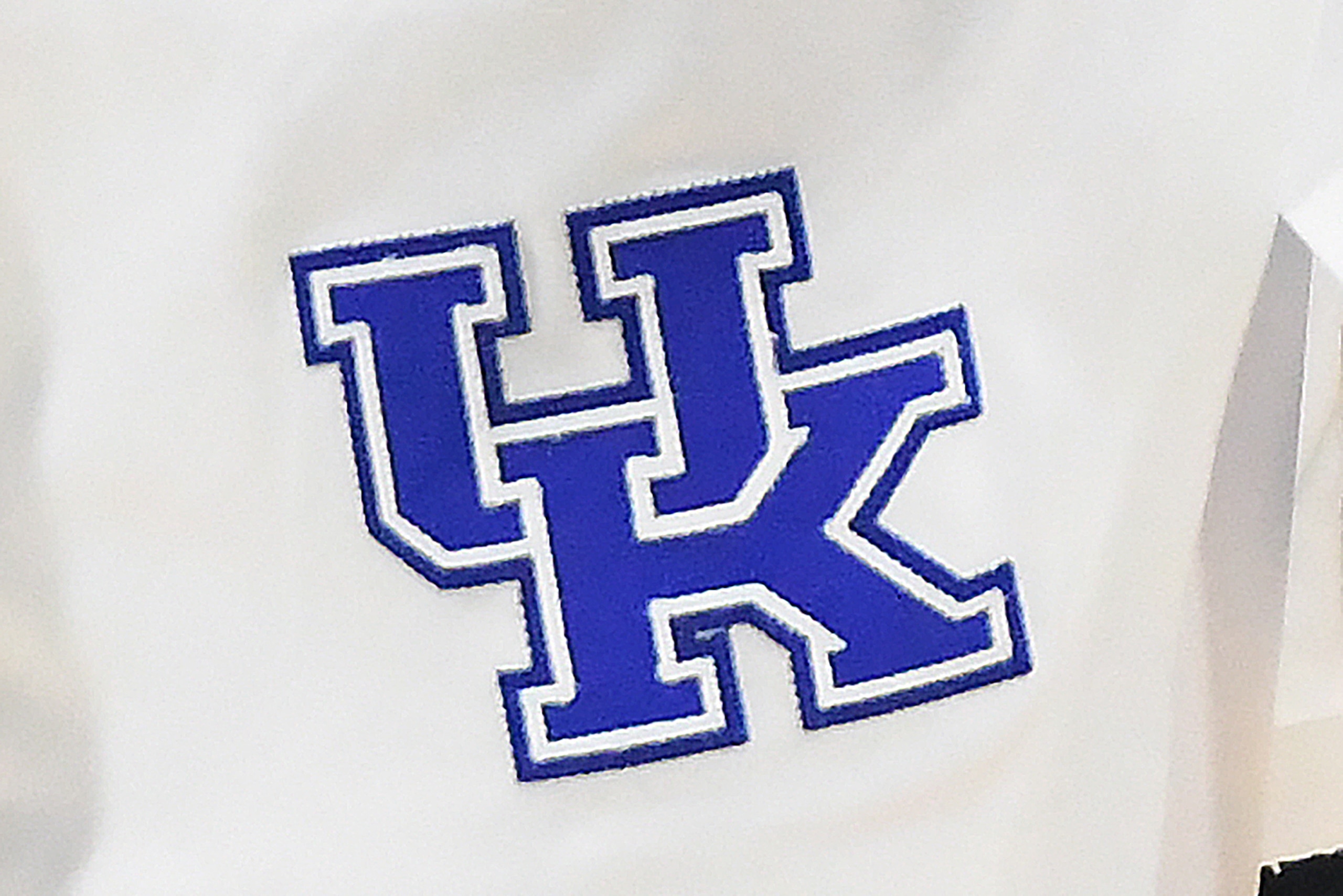 JACKSONVILLE, FL - MARCH 23: The Kentucky Wildcats logo on a pair of shorts during the Second Round of the NCAA Basketball Tournament against the Wofford Terriers at the VyStar Veterans Memorial Arena on March 23 2019 in Jacksonville, Florida. (Photo by Mitchell Layton/Getty Images) JACKSONVILLE, FL - MARCH 23: The Kentucky Wildcats logo on a pair of shorts during the Second Round of the NCAA Basketball Tournament against the Wofford Terriers at the VyStar Veterans Memorial Arena on March 23 2019 in Jacksonville, Florida. (Photo by Mitchell Layton/Getty Images)