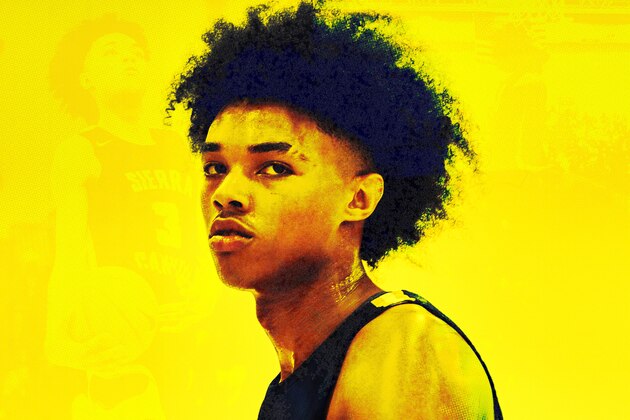 Sierra Canyon's Brandon Boston Jr. #3 in action against Paul VI during a high school basketball game at the Hoophall Classic, Monday, January 20, 2020, in Springfield, MA. (AP Photo/Gregory Payan)